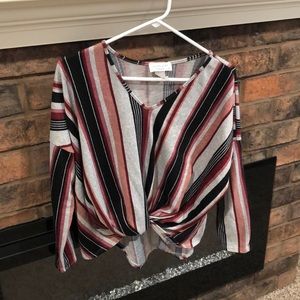 Cute Lavender Field blouse